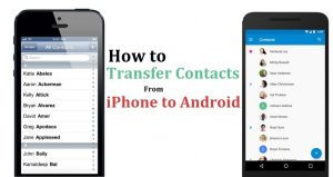 How to Transfer Contacts from iPhone to Android | Contacts Transfer | iPhone Contacts | Android Contacts