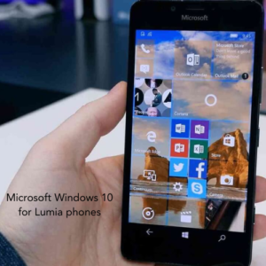 Microsoft Windows 10 for Lumia phones