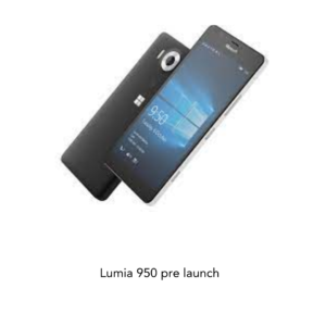 Lumia 950 pre launch