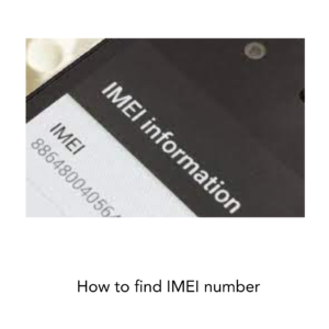 How to find IMEI number