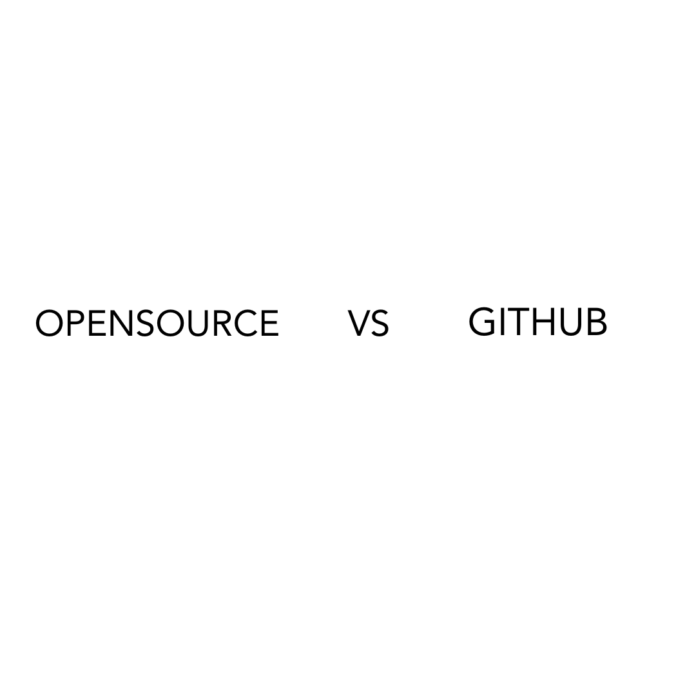 Open Source Vs Personal Life-Github