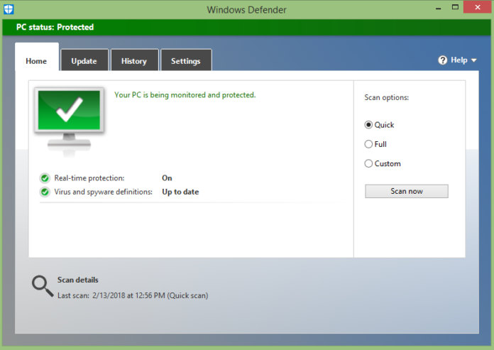 Windows-Defender-Home-Page-Windows-OS